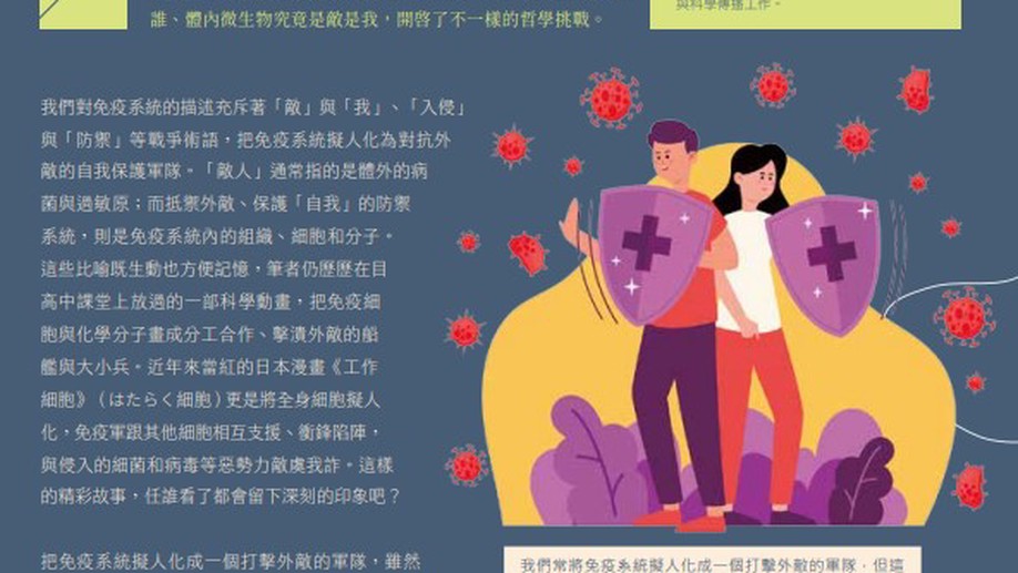 免疫系統裡的「自我」是誰